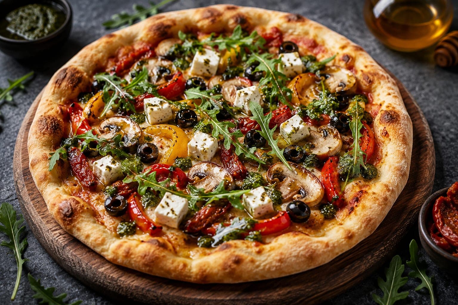 Vegetarisk pizza