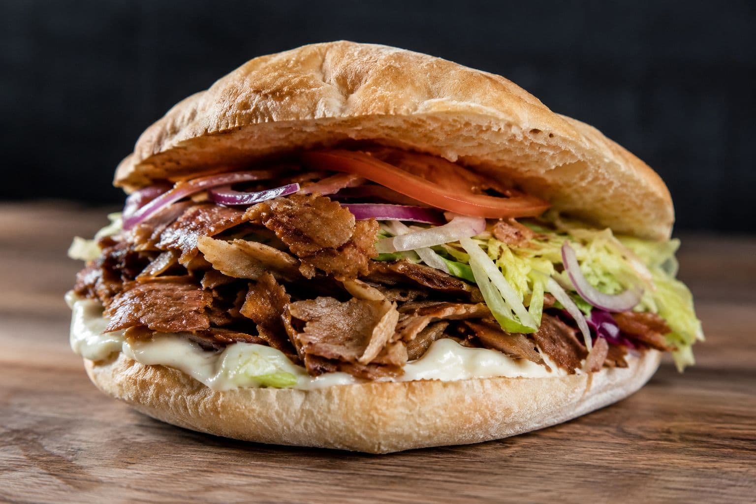 Kebab med bröd