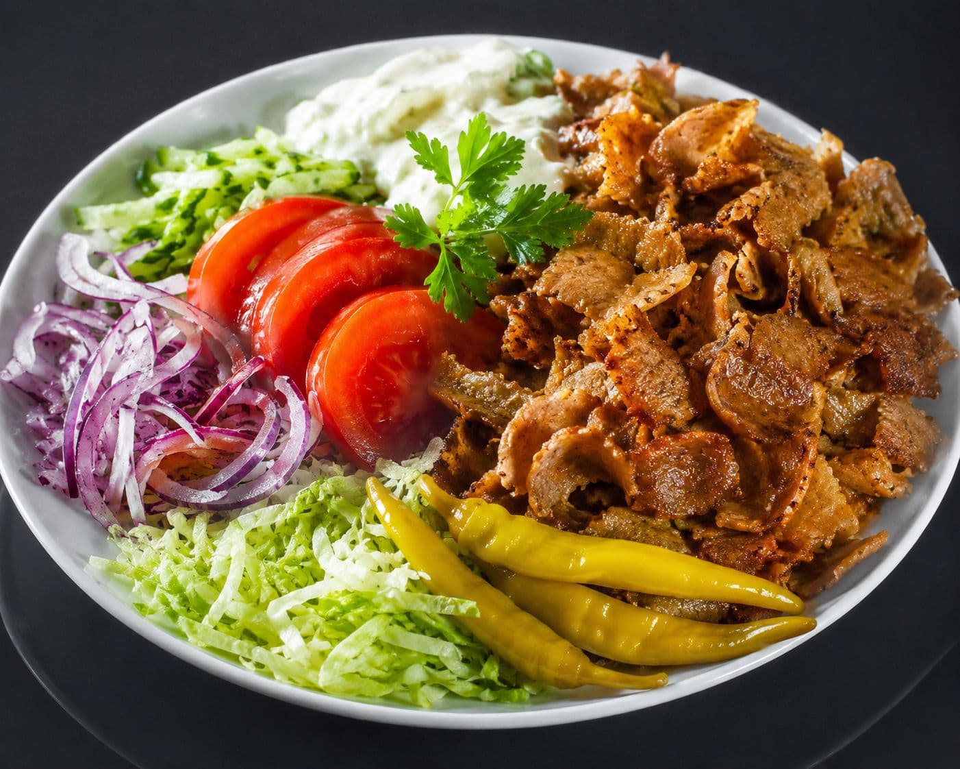 Kebabsallad