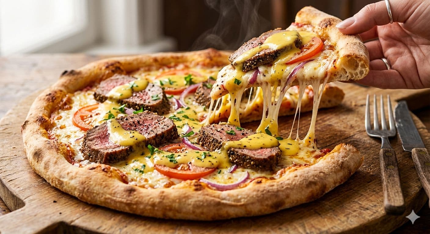Oxfilé pizza